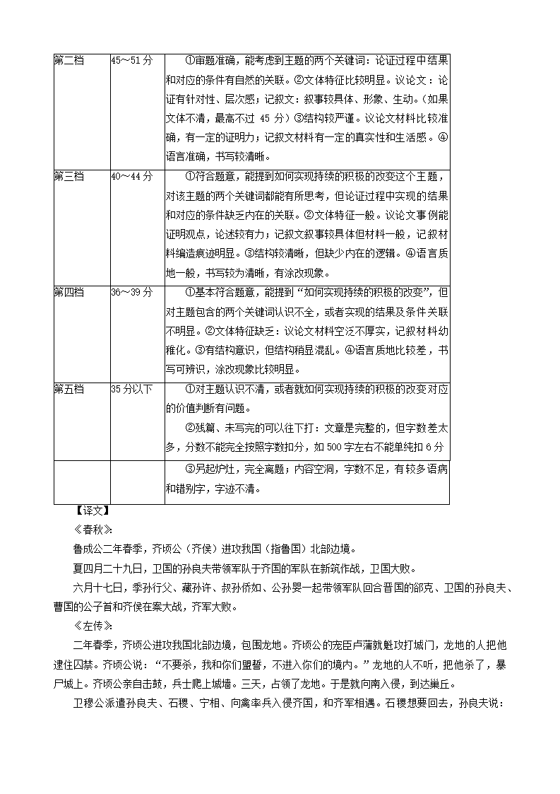 浙江省宁波市2021-2022学年高三下学期4月高考模拟考试语文试卷（Word版含答案）.doc第12页