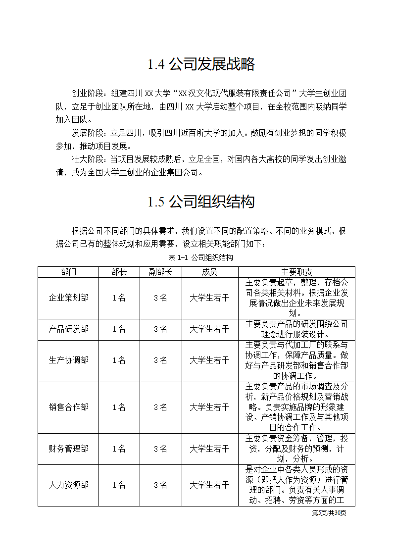 特色服装民族服饰项目大学生创业计划书.docx第5页