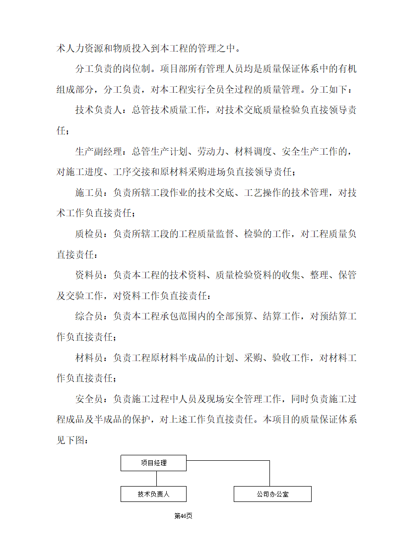 办公楼综合性装饰装修工程施工组织设计.doc第46页