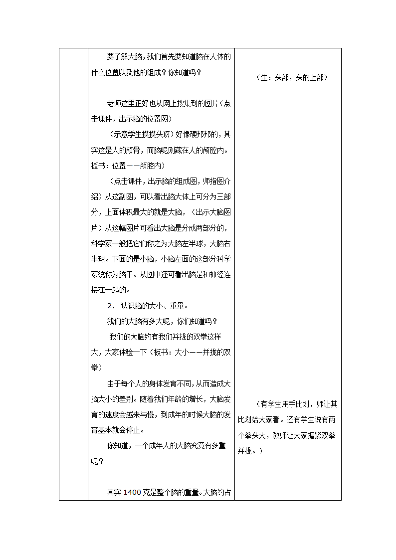 5.1大脑 教案.doc第3页