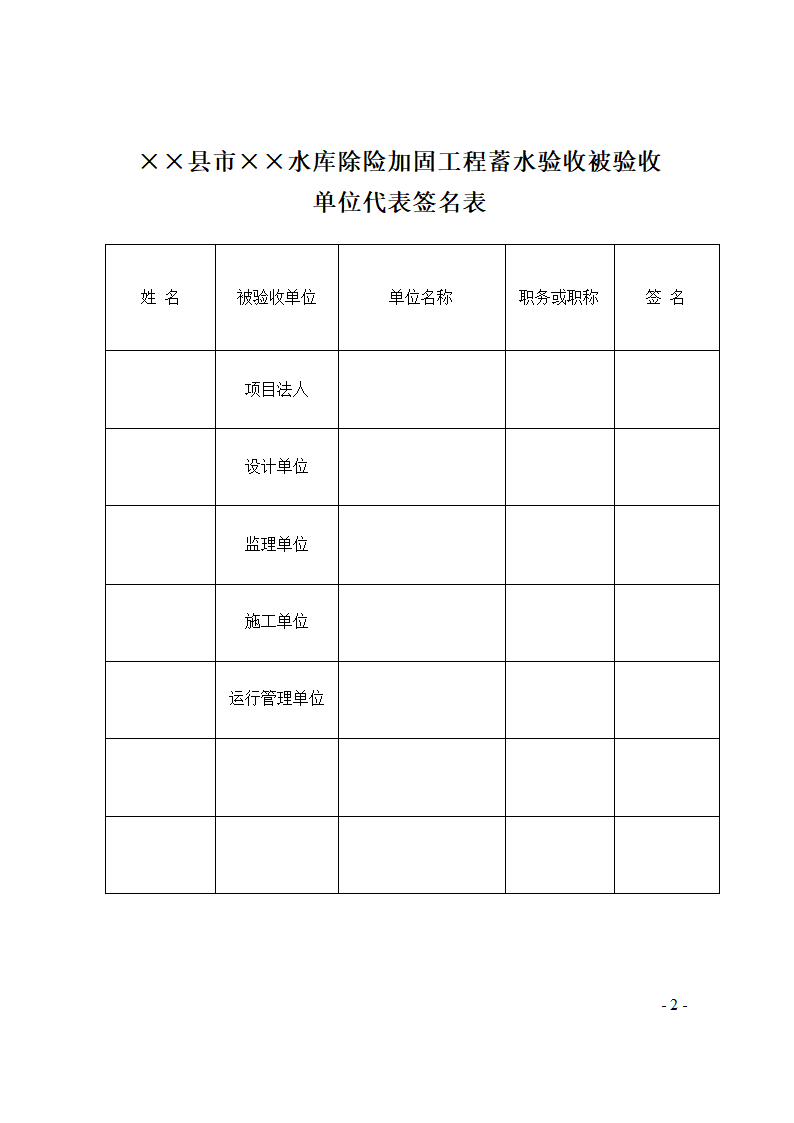 &times;&times;县(市)&times;&times;小(二)型水库除险加固 工程蓄水验收鉴定书.doc第11页