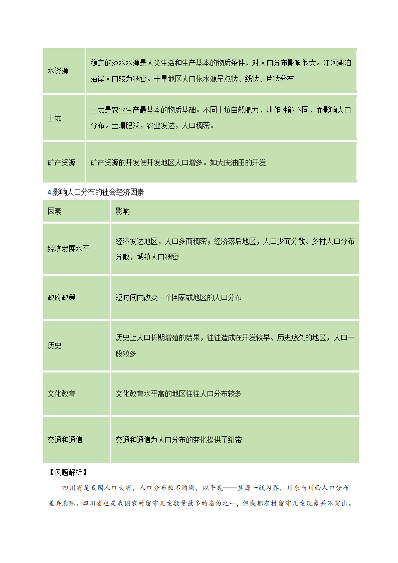 第一章第一节 人口分布 学案.doc第3页