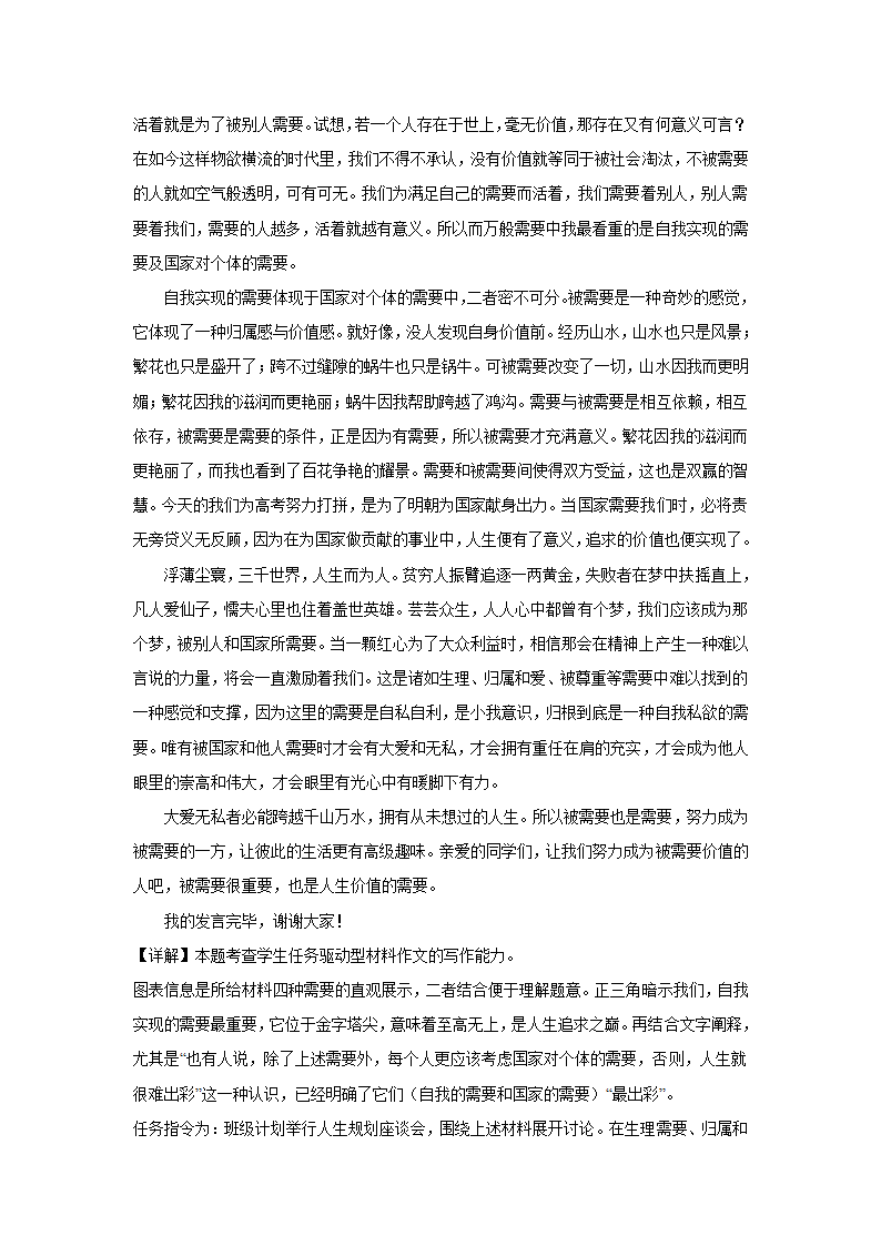 2024届高考语文复习：材料作文专练图表类材料（含解析）.doc第6页