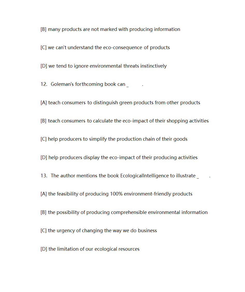 2014年考研英语阅读理解2第3页