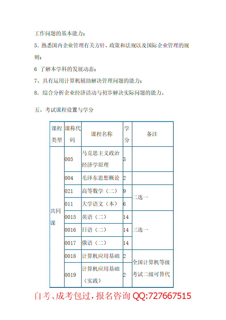 自考)工商管理(二学历)第3页