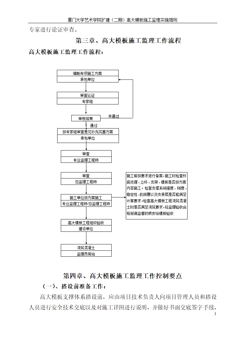 厦门大学艺术学院扩建二期高大模板施工监理实施细则.doc第3页