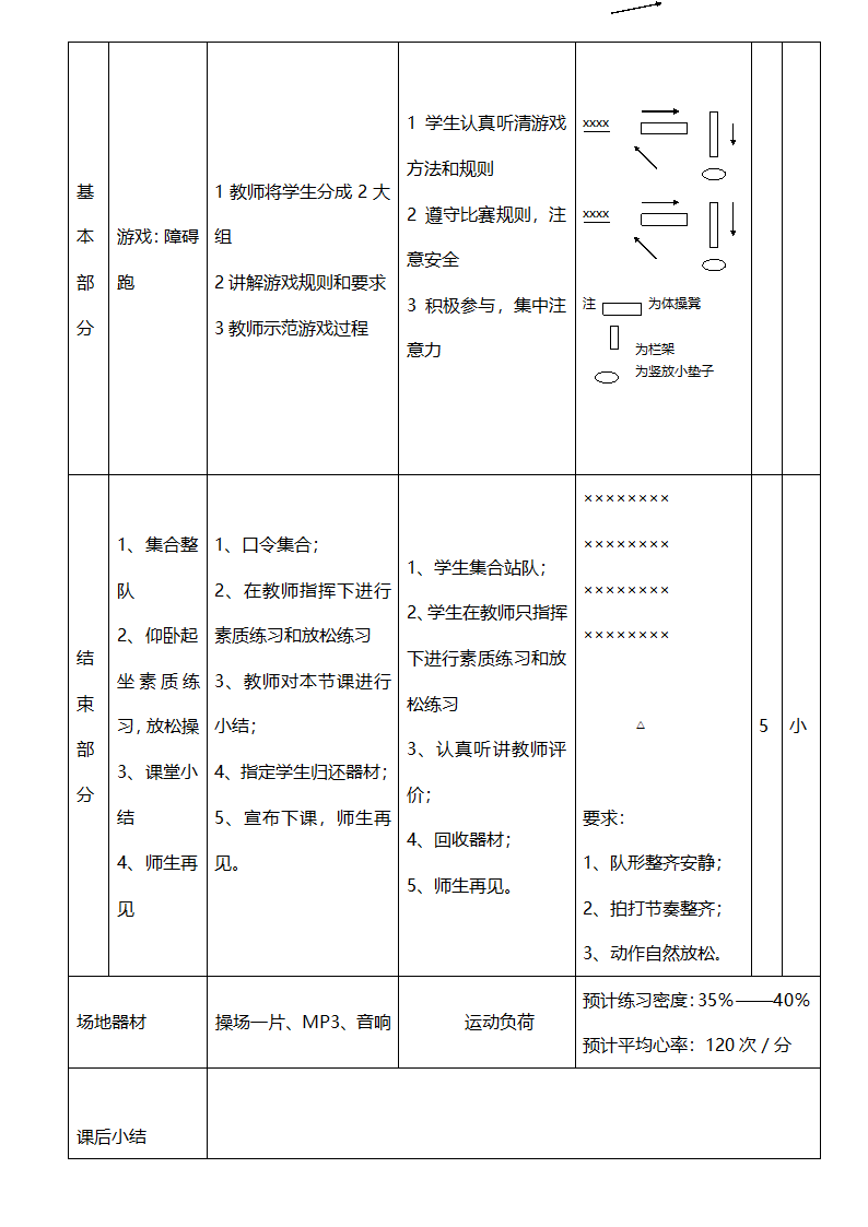 六年级体育教案-站立式起跑全国通用.doc第4页