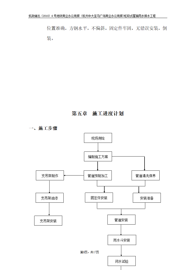 杭政储出﹝2010﹞6号地块商业办公用房 (杭州中大圣马广场商业办公用房)虹吸式屋面雨水排水工程.doc第8页