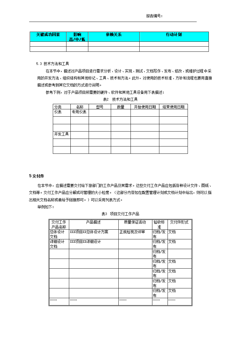 xx公司产品开发项目计划模板.docx第6页