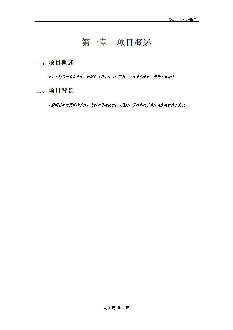 产品开发项目立项报告模板.doc第4页