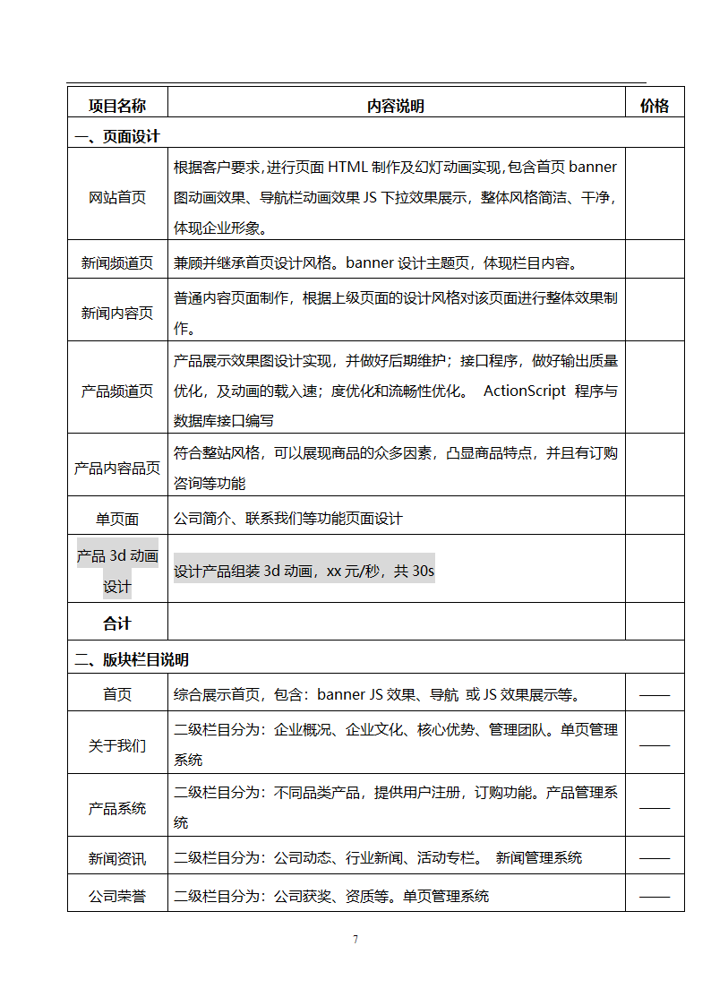 网站开发合同范本.doc第7页