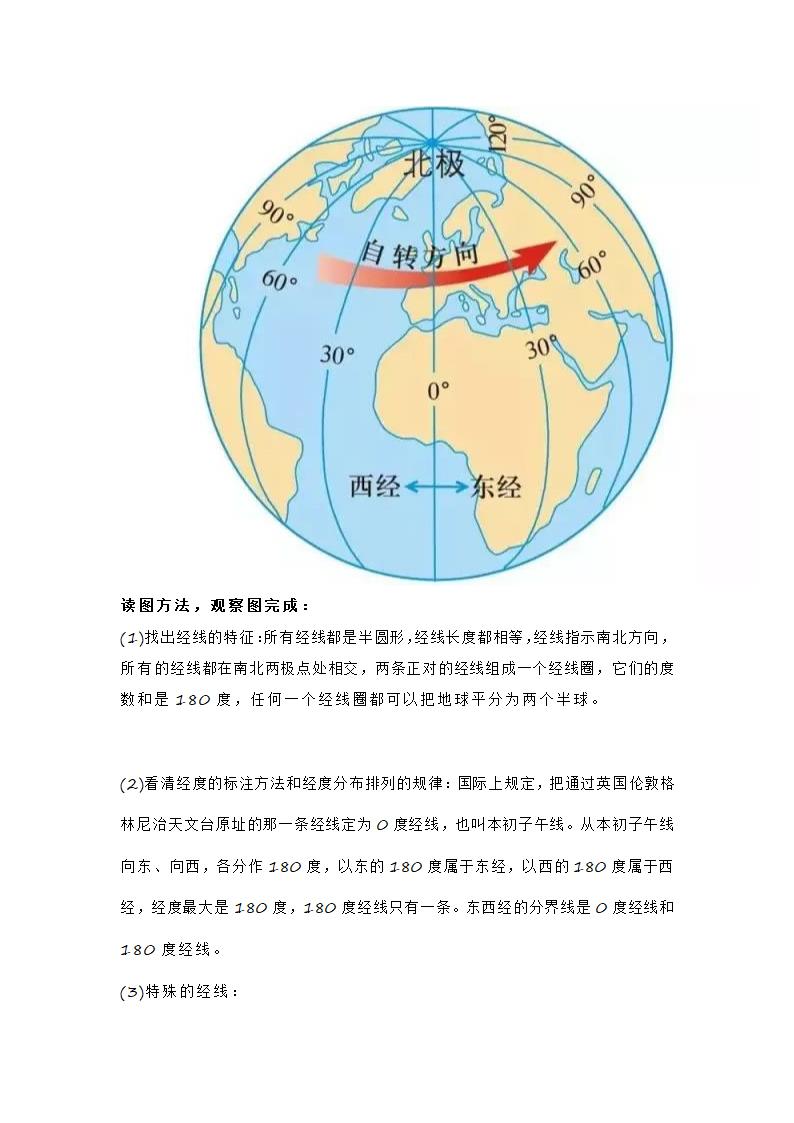 2022年初中中考地理经纬线判读和分析.doc第3页