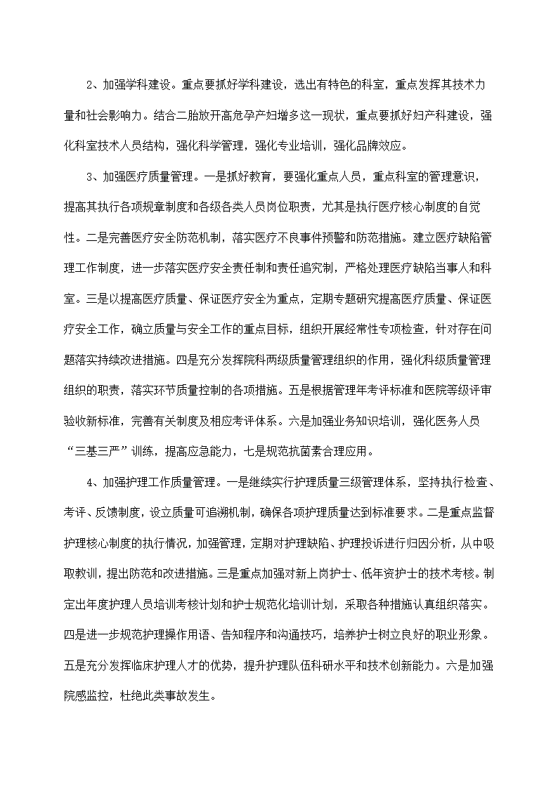 医院医疗工作计划.docx第3页