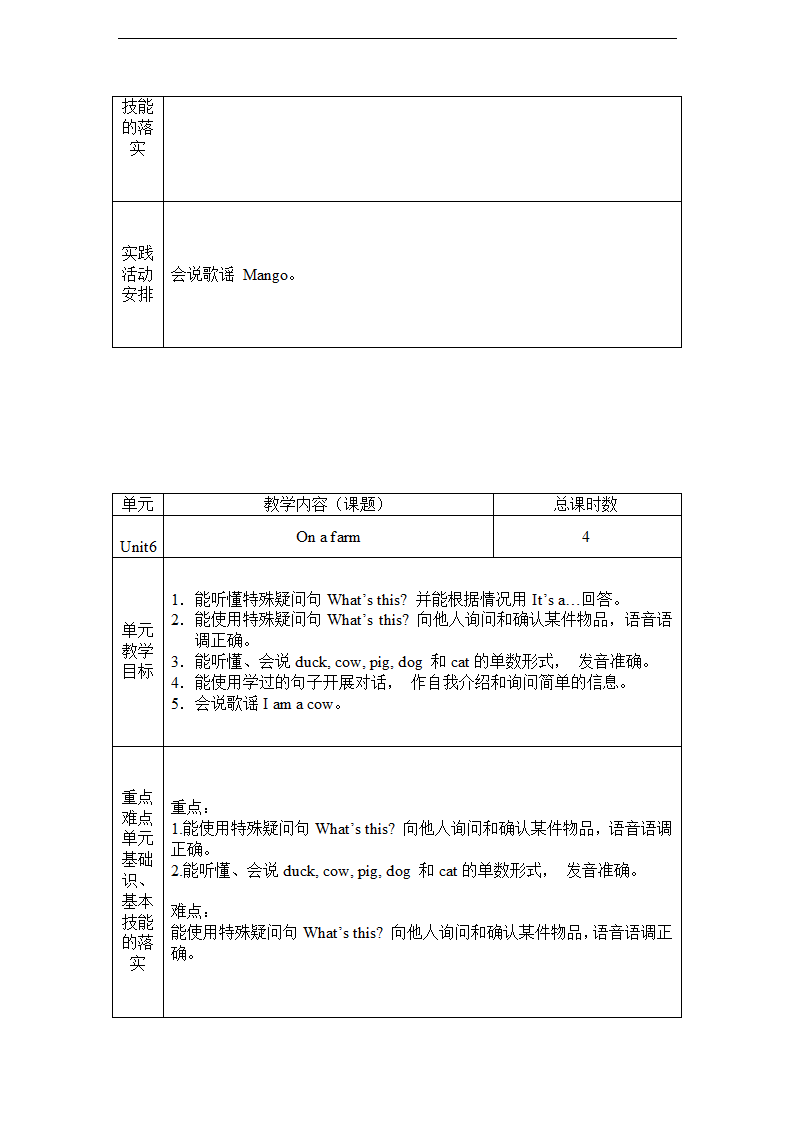 牛津英语1B教案全册英文表格式.doc第5页