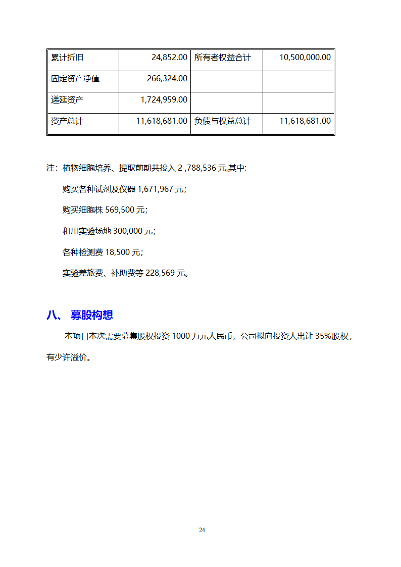 医药开发公司融资计划书.doc第24页