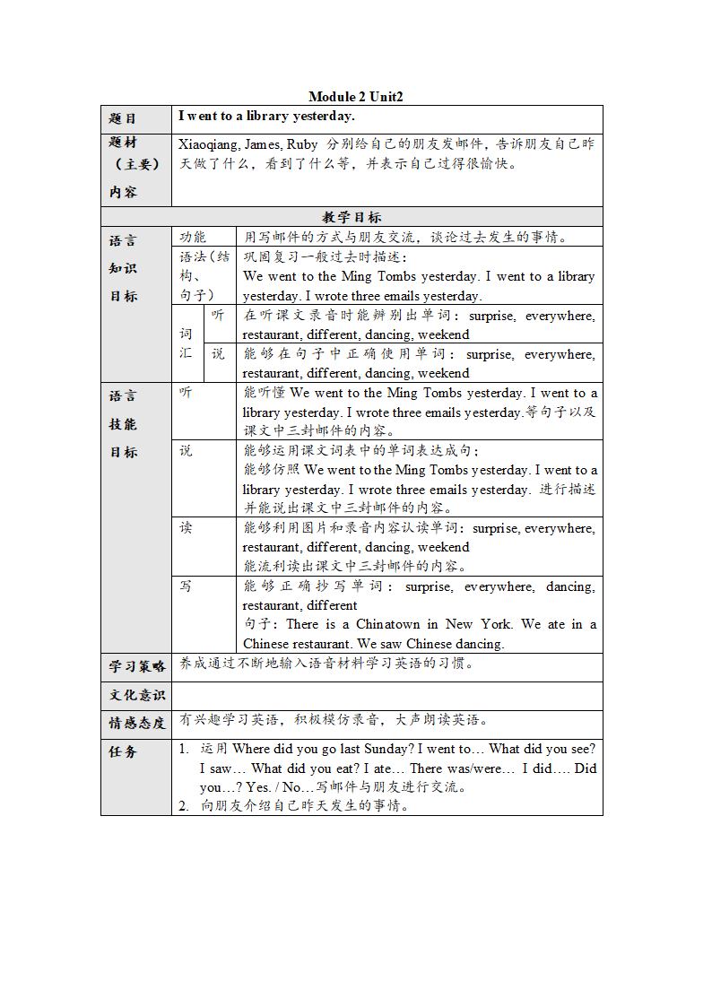 外研版六年级英语上册备课资料.doc第4页