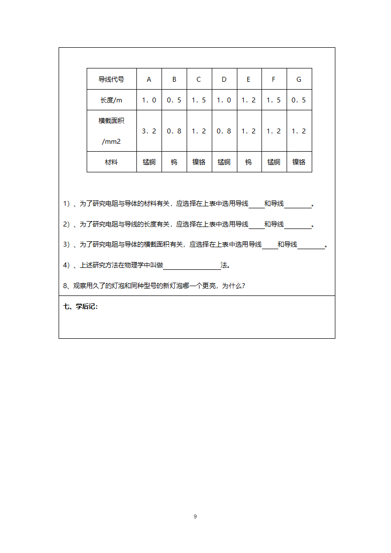 人教版八年级物理《八年级下期物理》教案.doc第9页