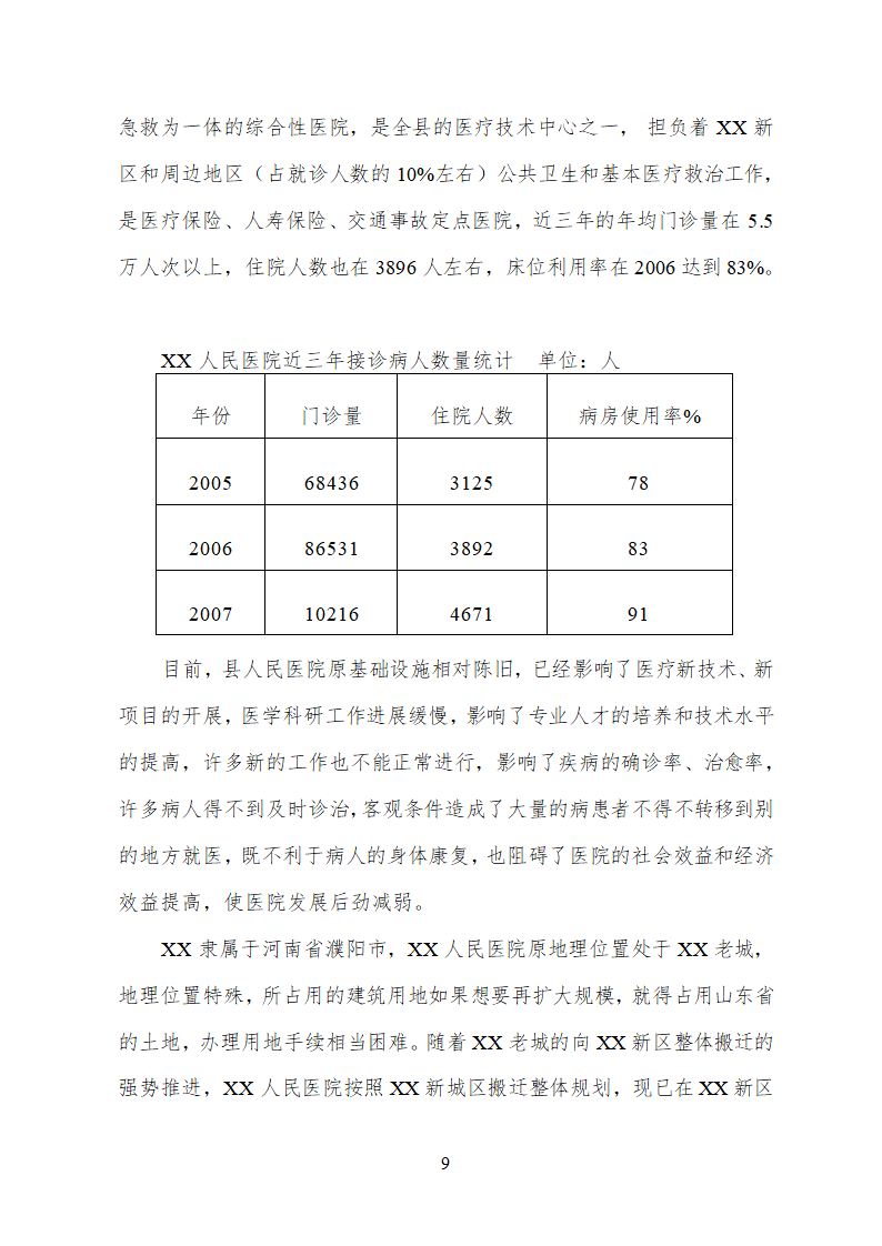 人民医院病房楼迁建项目.doc第9页