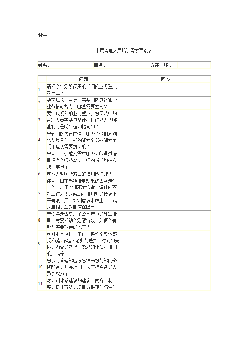 2013年培训计划和需求制定方案与流程.doc第15页