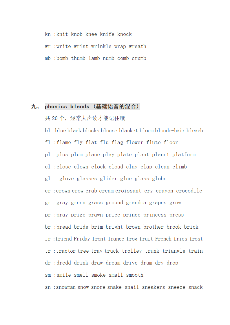 英语自然拼音法Phonics教学教案.doc第7页