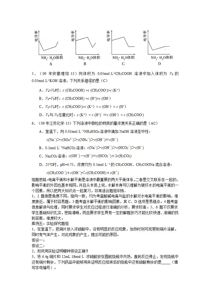 广东高考化学研讨1--打破条块界线.doc第4页