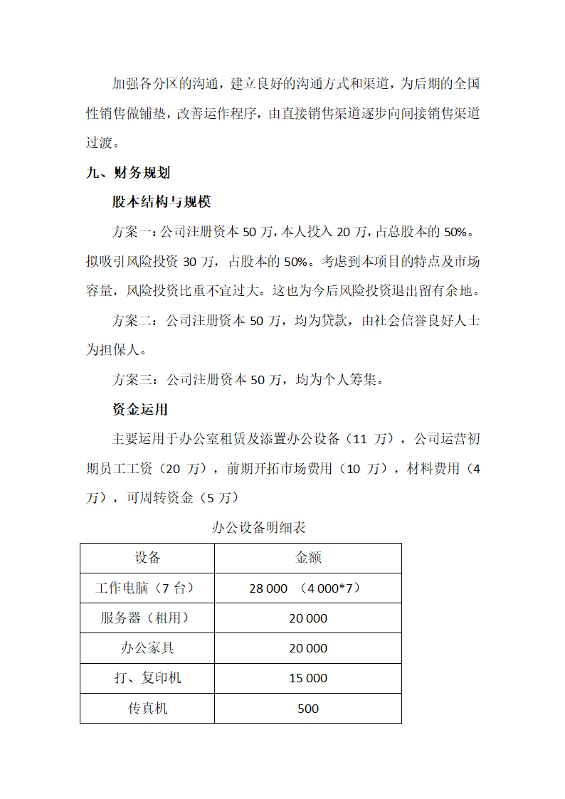 旅行社商业计划书.docx第12页