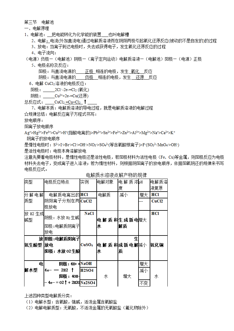 高中化学选修四知识点.doc第10页