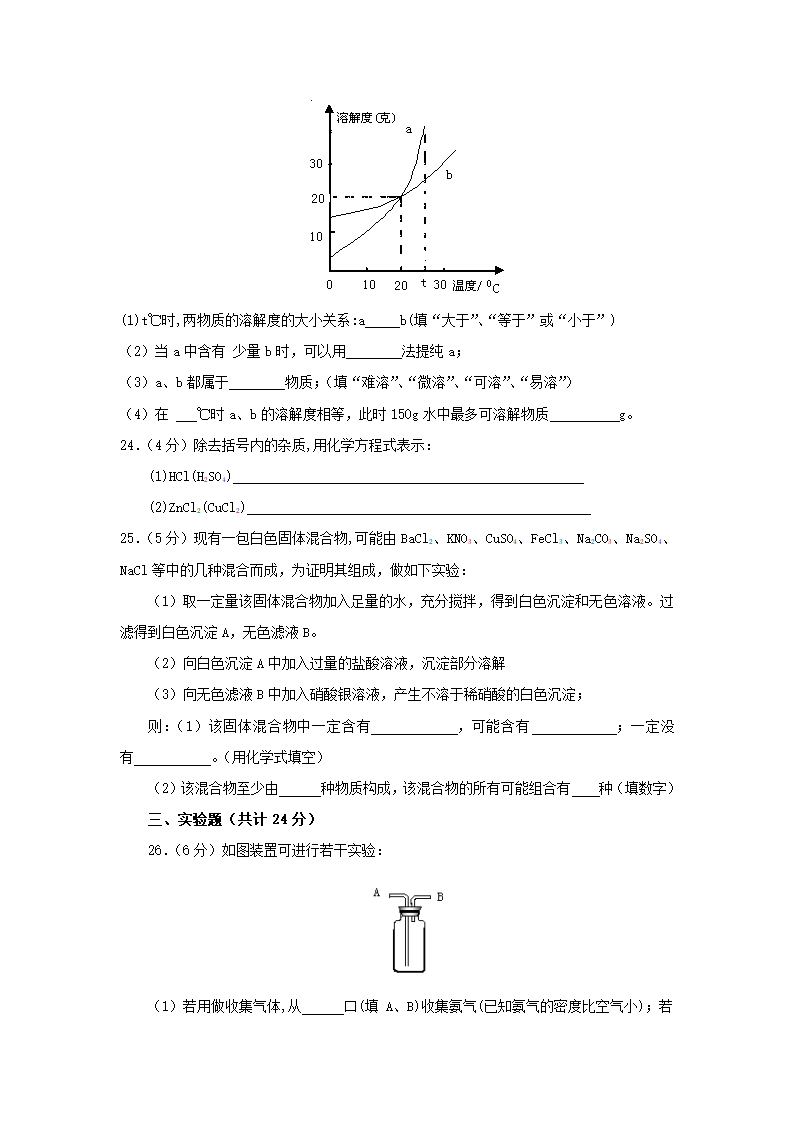 初三化学中考模拟试题1.doc第5页