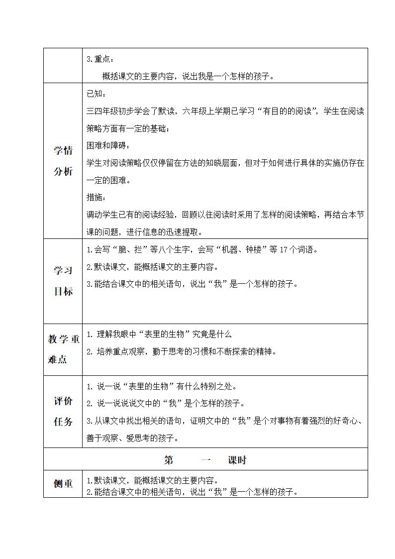 16表里的生物表格式教案.doc第2页