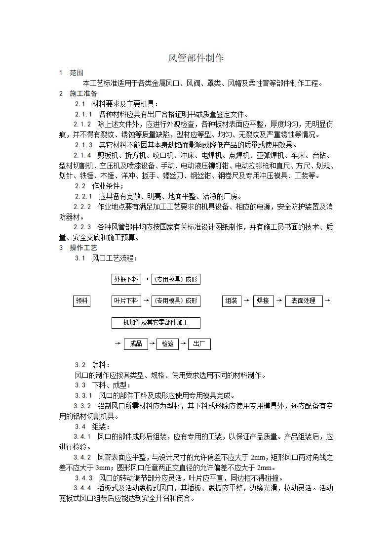 风管部件制作工艺.doc第1页