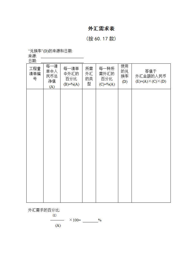 某地区外汇需求表详细文档.doc第1页