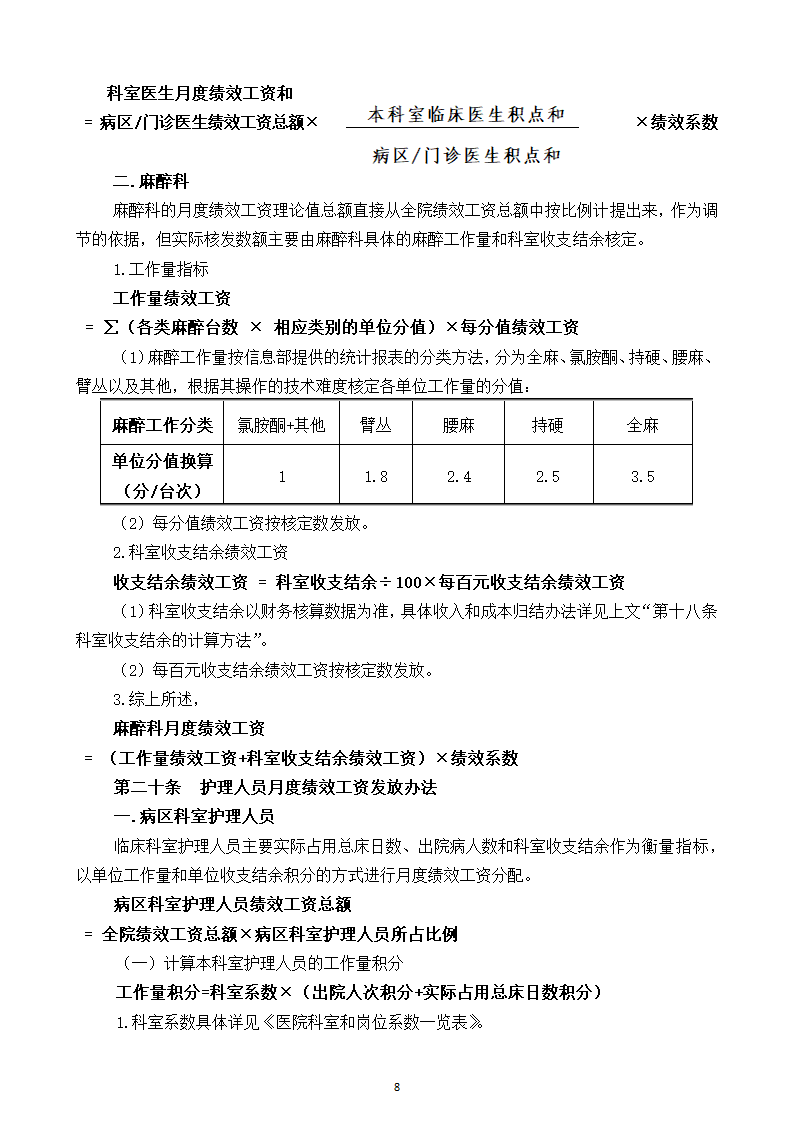 医院绩效工资管理实施方案.docx第9页