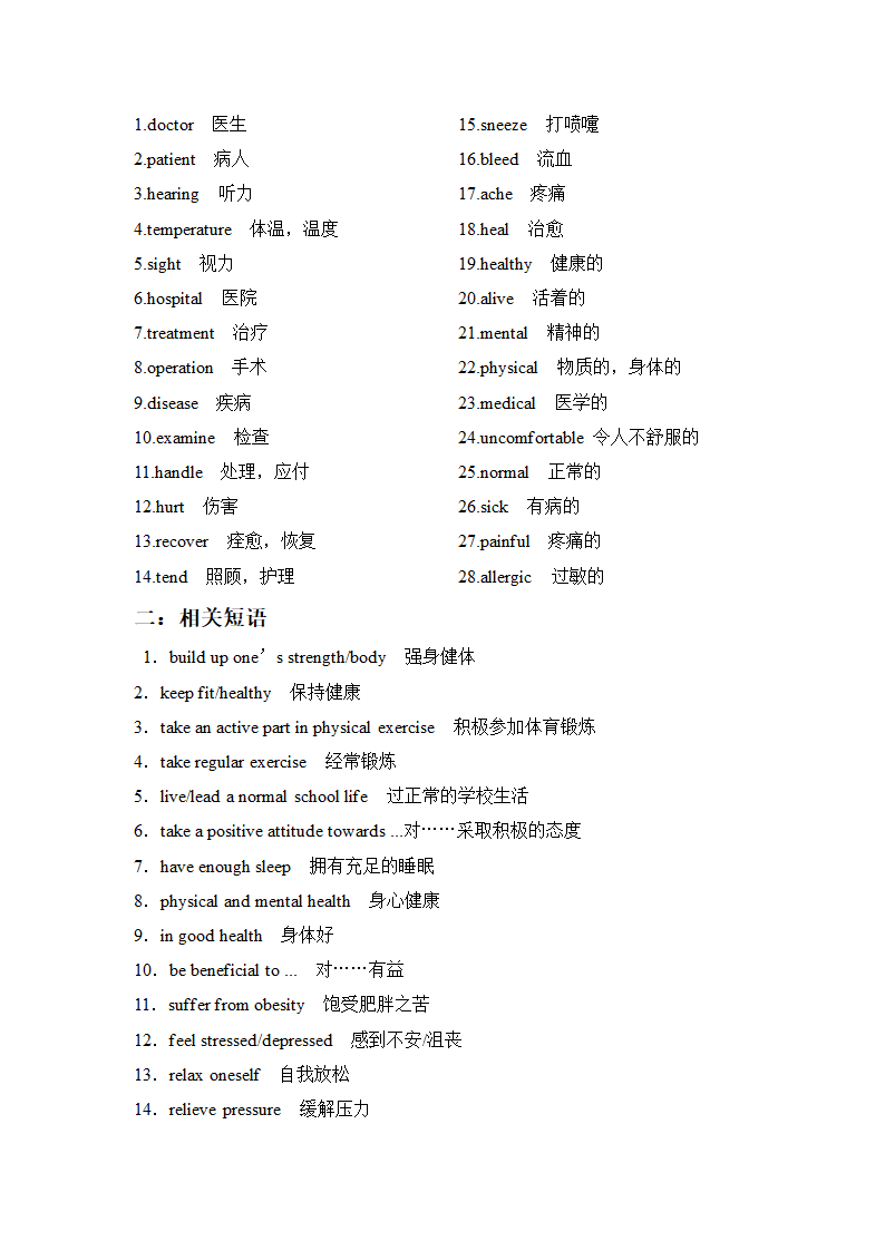 高考英语话题专项复习十三（含答案）.doc第10页