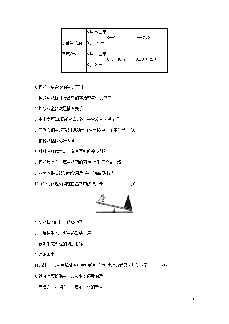 5.3动物在生物圈中的作用学案.doc第4页