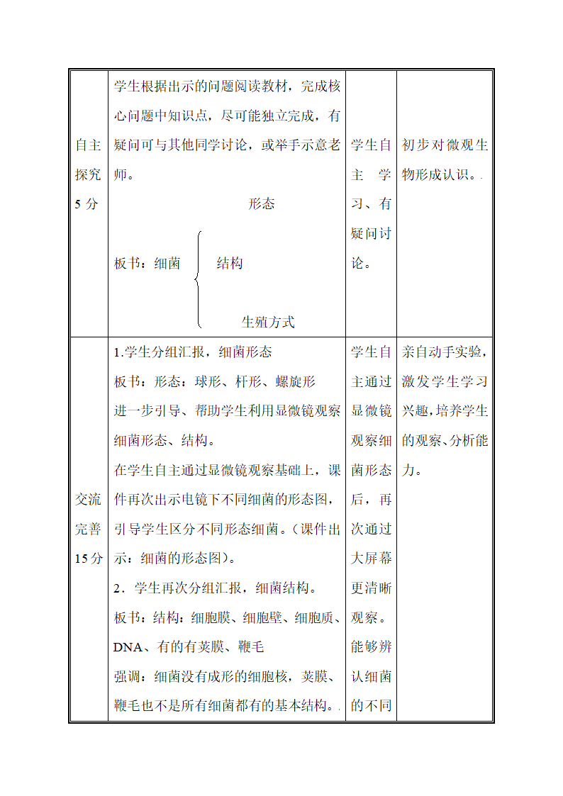 八年级生物上册教案：第二节 细菌教案.doc第4页