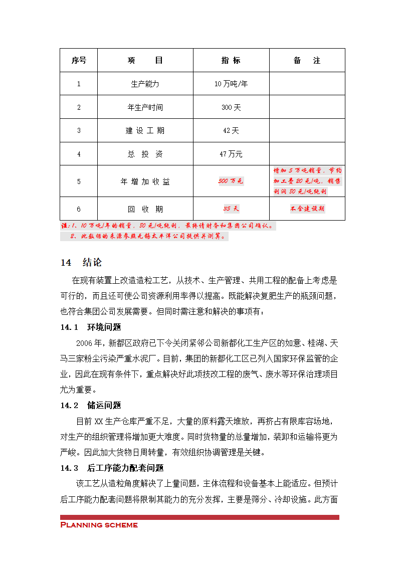 装置造粒工艺技改项目可行性报告.doc第11页