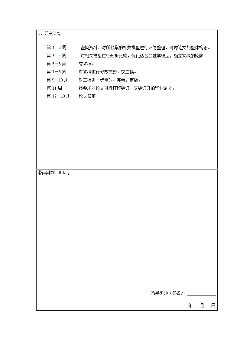 西安财经学院应数开题报告第5页