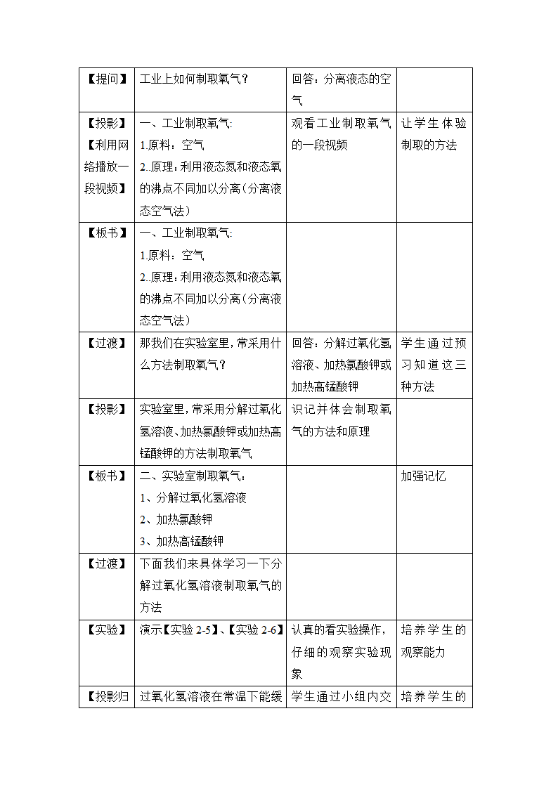 初中化学《制取氧气》教学设计.doc第3页