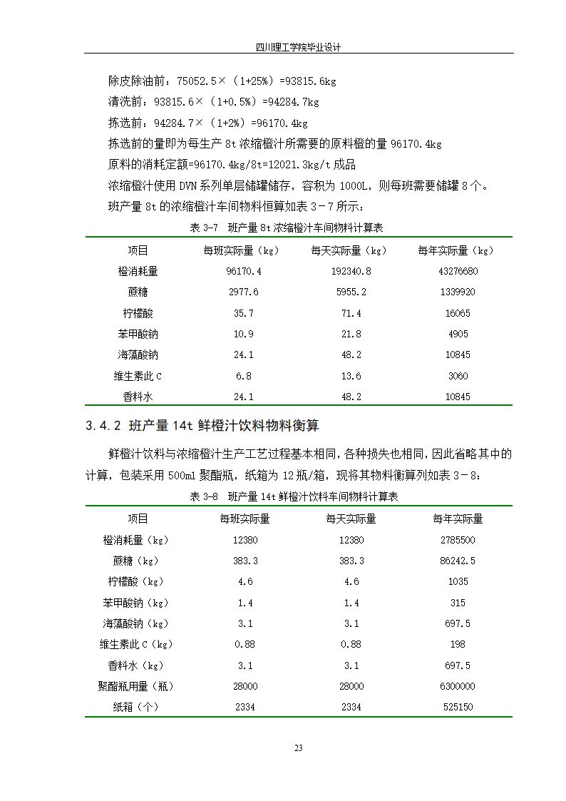 年产10000吨浓缩橙汁工厂工艺设计.doc第29页