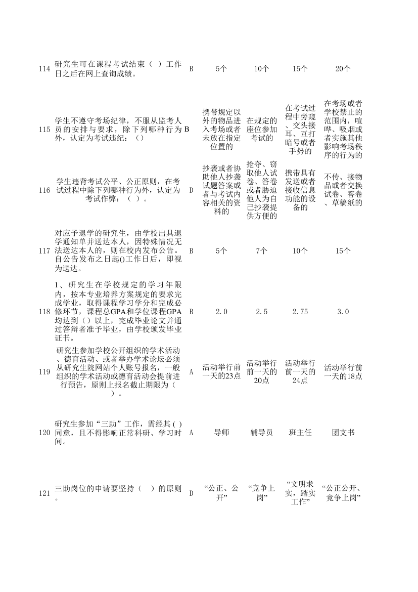 北京化工大学入学教育考试总题库第35页