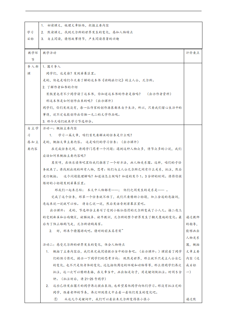 小学语文人教部编版六年级下册《骑鹅旅行记1课时》教材教案.docx第2页