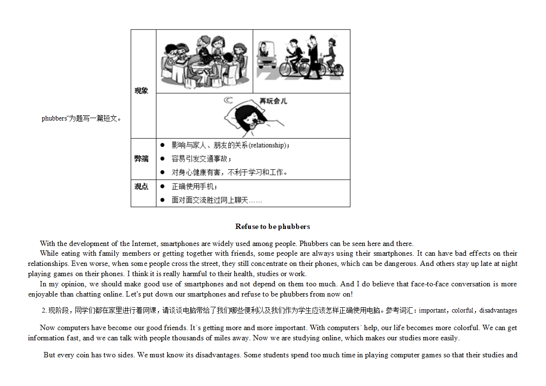 2020-2021学年冀教版英语八年级下册作文合集.doc第5页