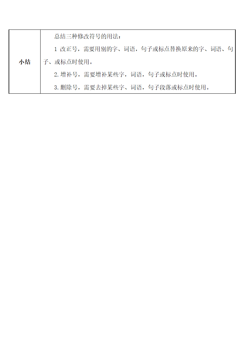 统编版三年级上册语文   运用修改符号修改病句  教案.doc第3页