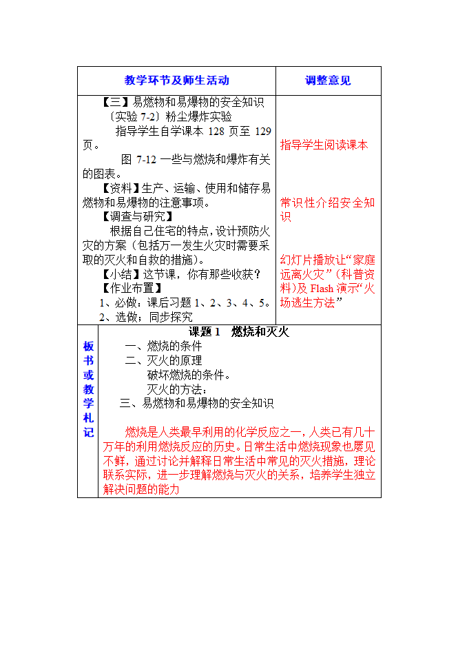 9年级化学上册 7-1课题1燃烧和灭火.doc第3页