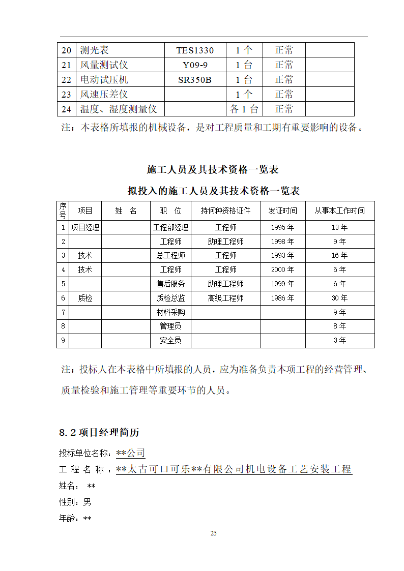 工艺安装工程之通风空调施工组织设计方案.doc第25页