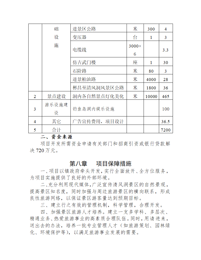 城步苗族自治县清风洞景区旅游开发项目.doc第7页