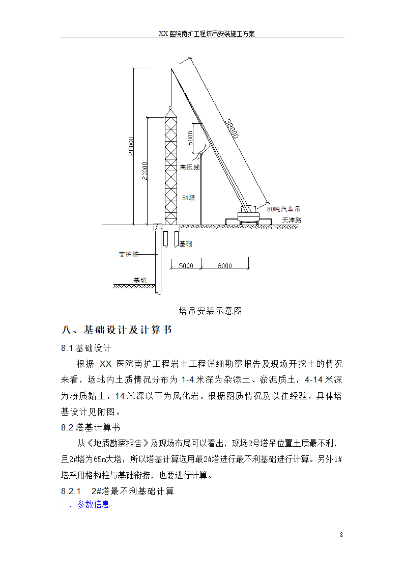 医院扩建工程塔吊安装施工方案.doc第8页