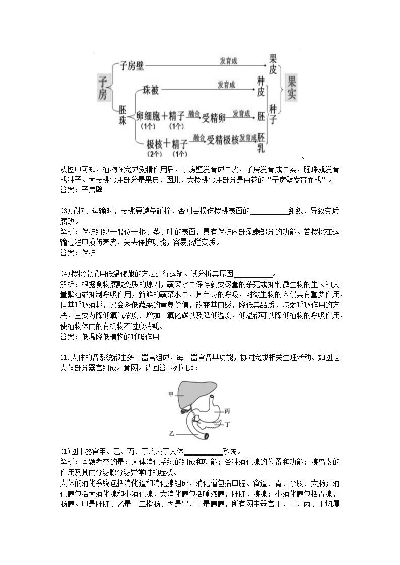 历年浙江省嘉兴市生物中考真题.docx第7页