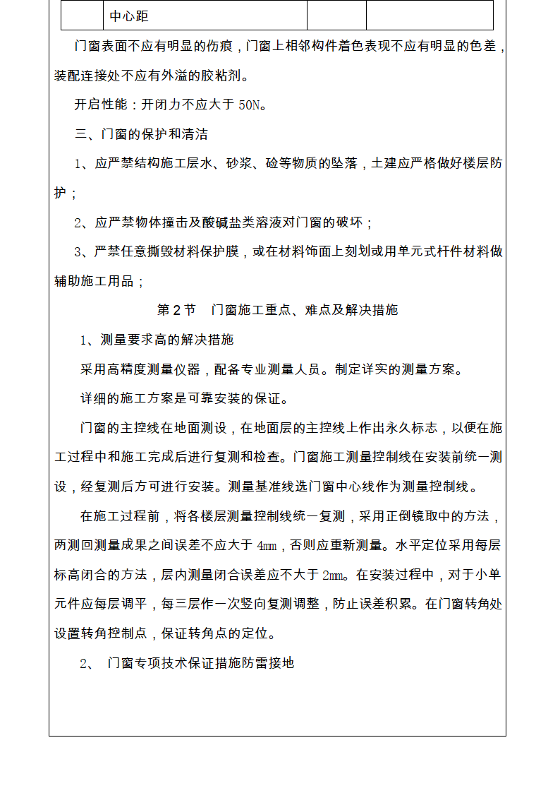 门窗施工方案和施工工艺.docx第7页