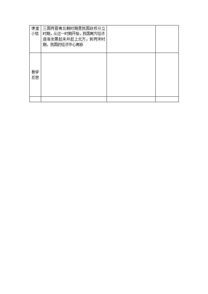 第十八课  东晋南北朝时期江南地区的开发 教案.doc第4页